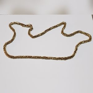Vintage 18kt yellow gold chain